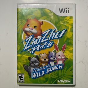 Wii ZhuZhu pets video game.  Activision.  E for Everyone.